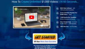 Read more about the article AI Video Generator: How YOU Can Create Unlimited $1,000 Videos Using AI